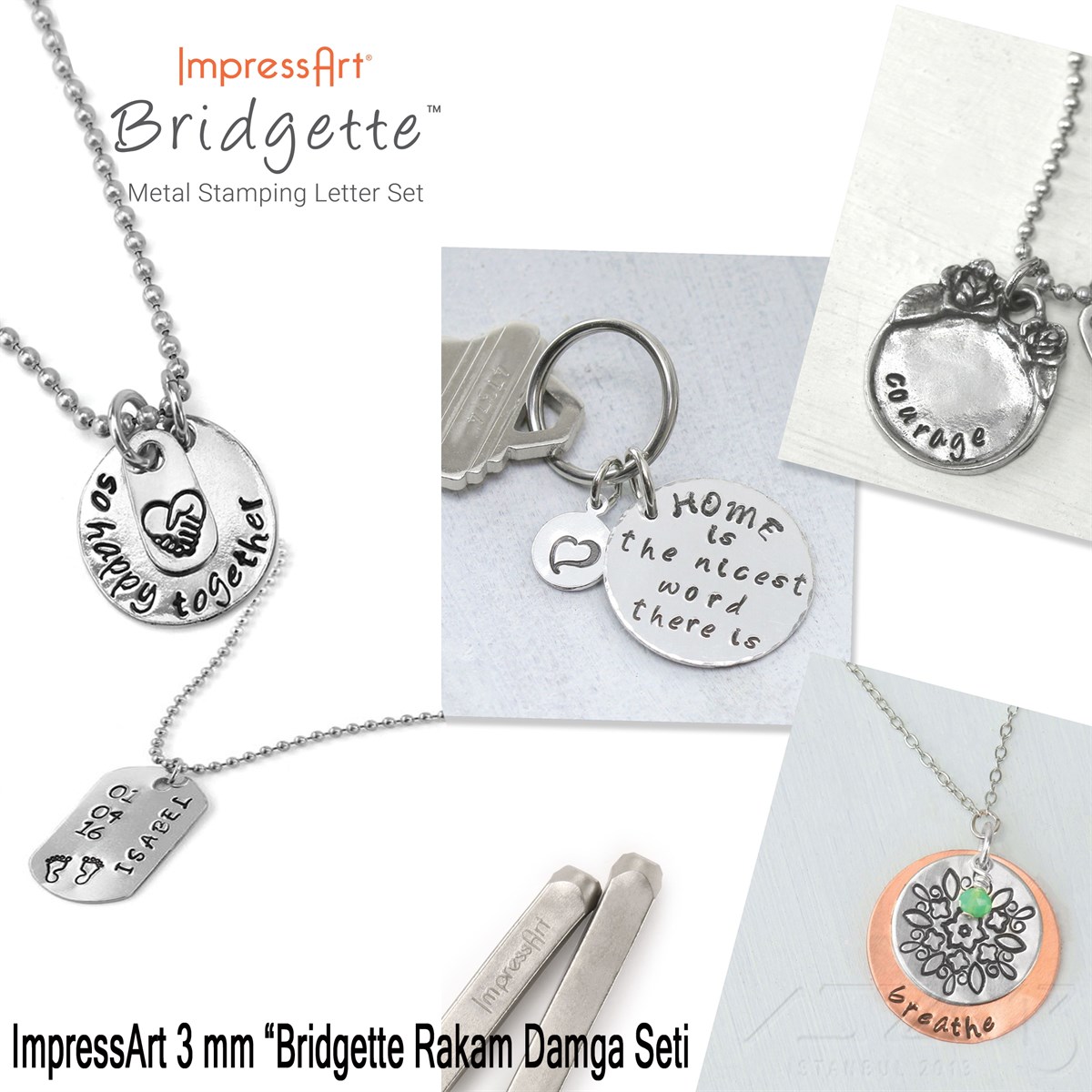 Damga Seti - Rakam - ImpressArt - 3 mm