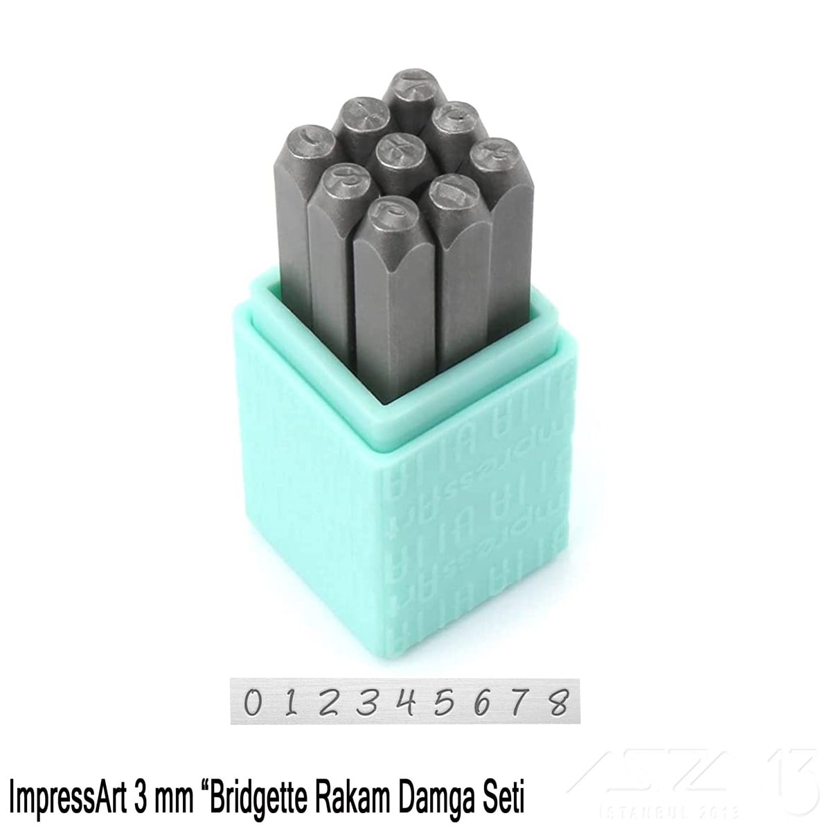 Damga Seti - Rakam - ImpressArt - 3 mm