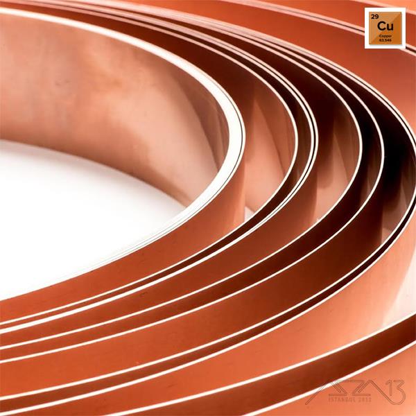 0,4 mm Bakır Şerit (14 mm x 1000 mm)