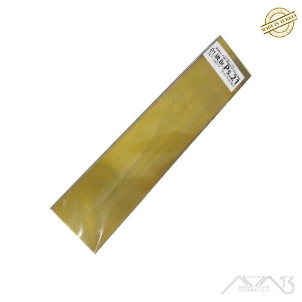 0,6 mm x 45,0 mm / 20 cm Pirinç Şerit