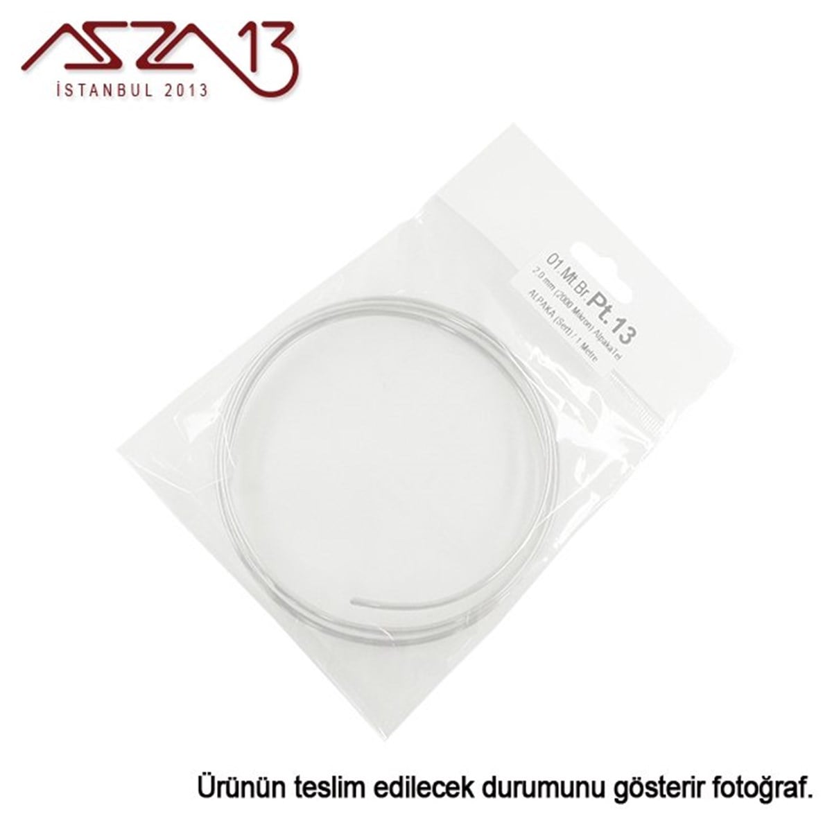 2.0 mm Alpaka Tel / Paket İçeriği 1 m