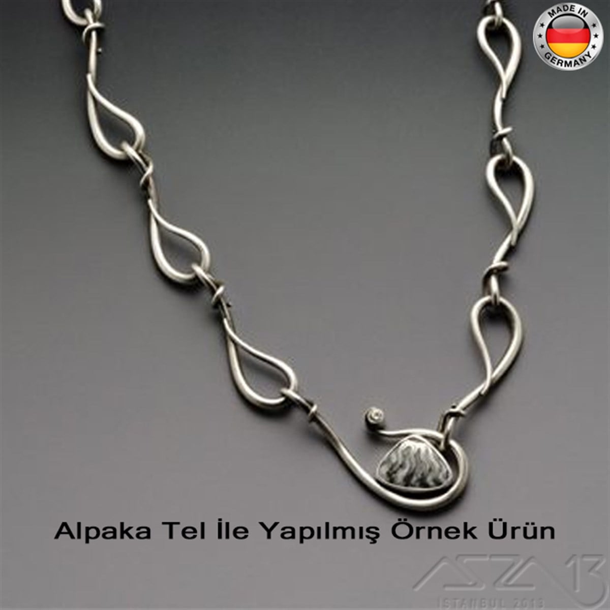 Alpaka Yuvarlak Tel / 0.8 mm / 5 Metre