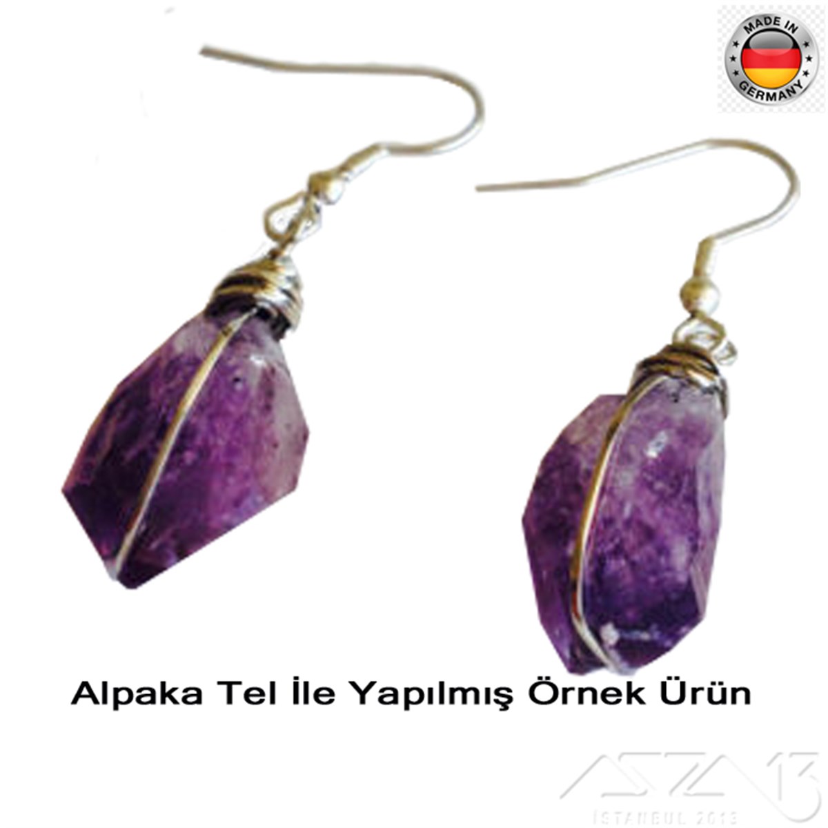 Alpaka Yuvarlak Tel / 0.4 mm / 5 Metre