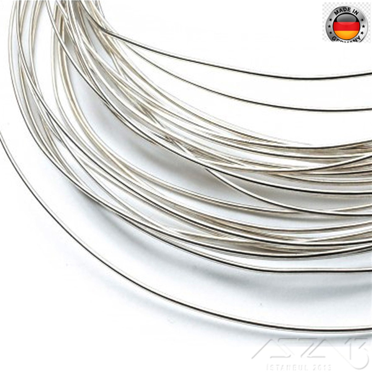 Alpaka Yuvarlak Tel / 0.4 mm / 5 Metre