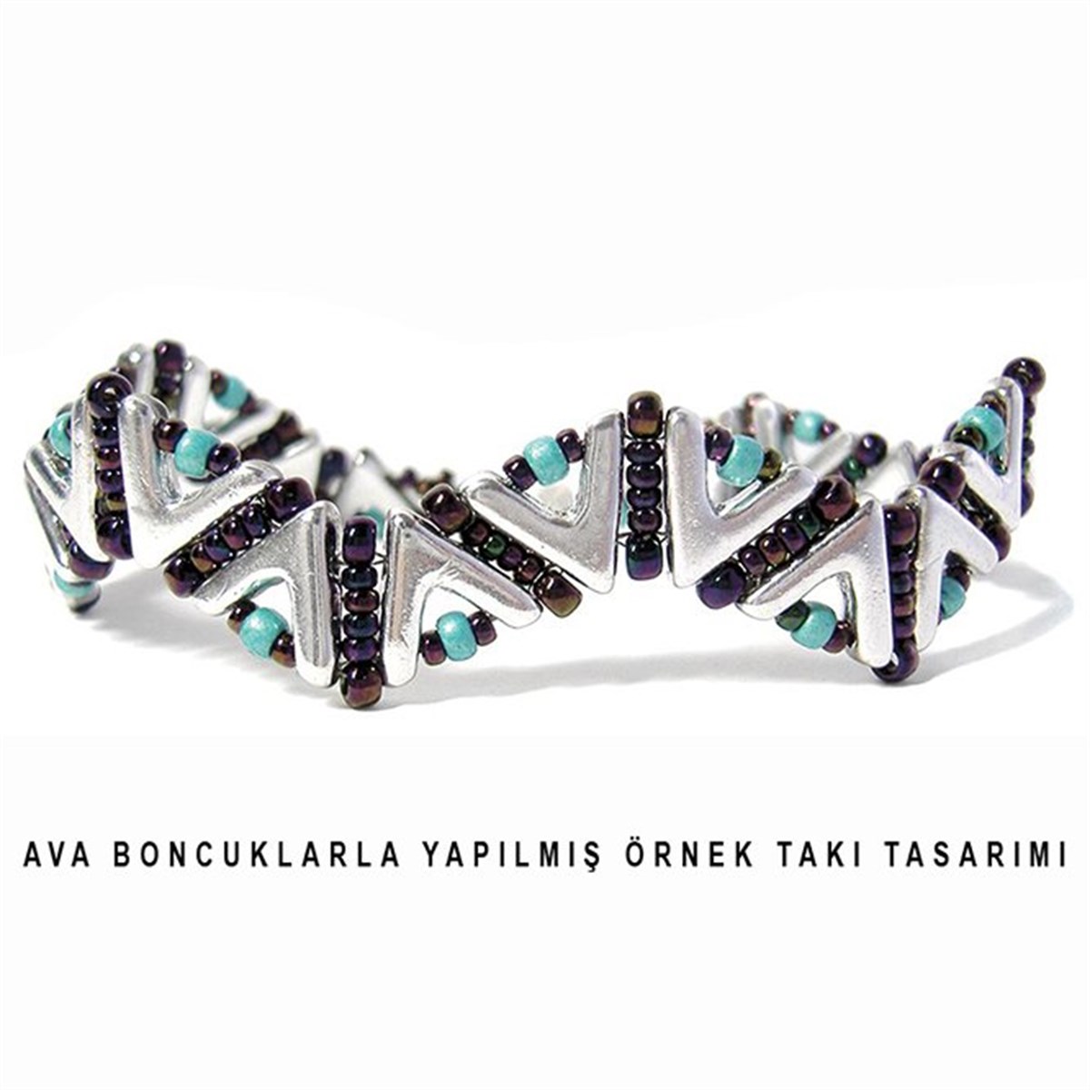 (Ava Beads) 10 mm Chalk White Boncuk / 4 Adet