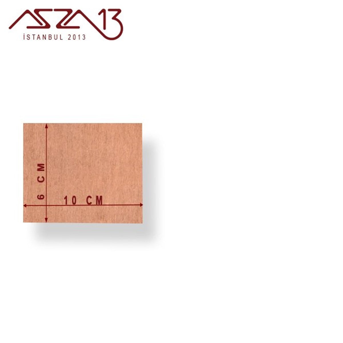 0,6 mm Bakır Şerit (60mm x 100mm)