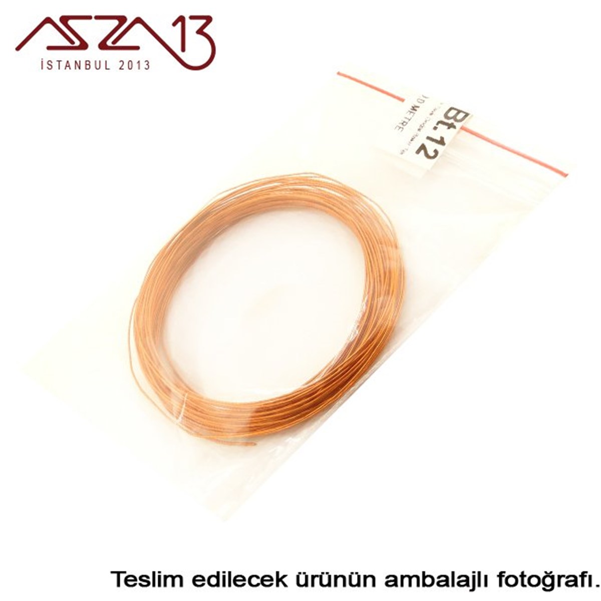 0.5 mm (500 Mikron) Bakır Tel / Paket İçeriği 10 m