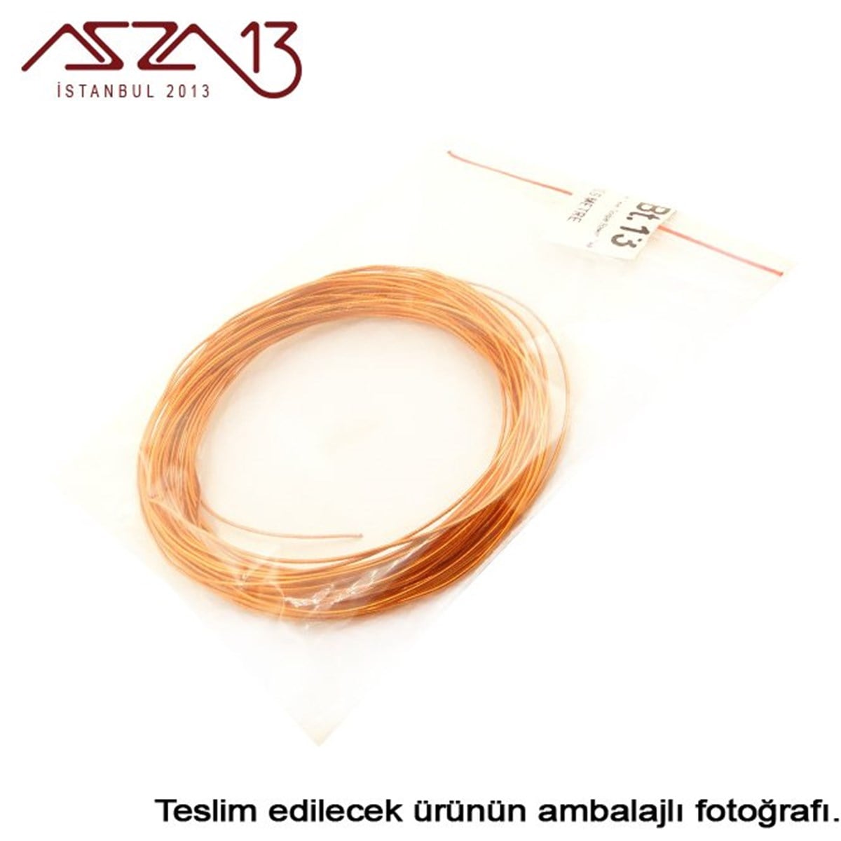 0.6 mm (600 Mikron) Bakır Tel / Paket İçeriği 10 m