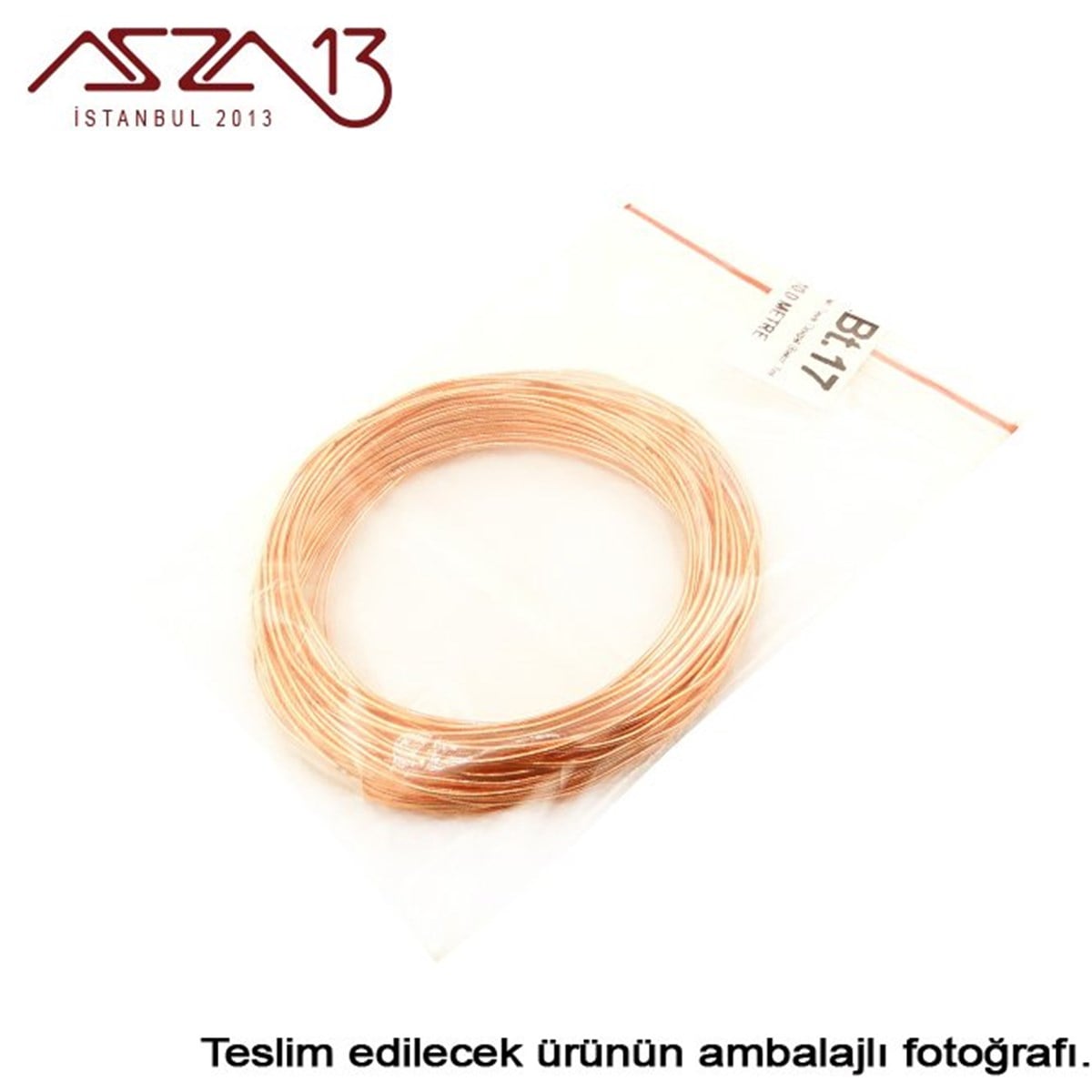 0.8 mm (800 Mikron) Bakır Tel / Paket İçeriği 10 m