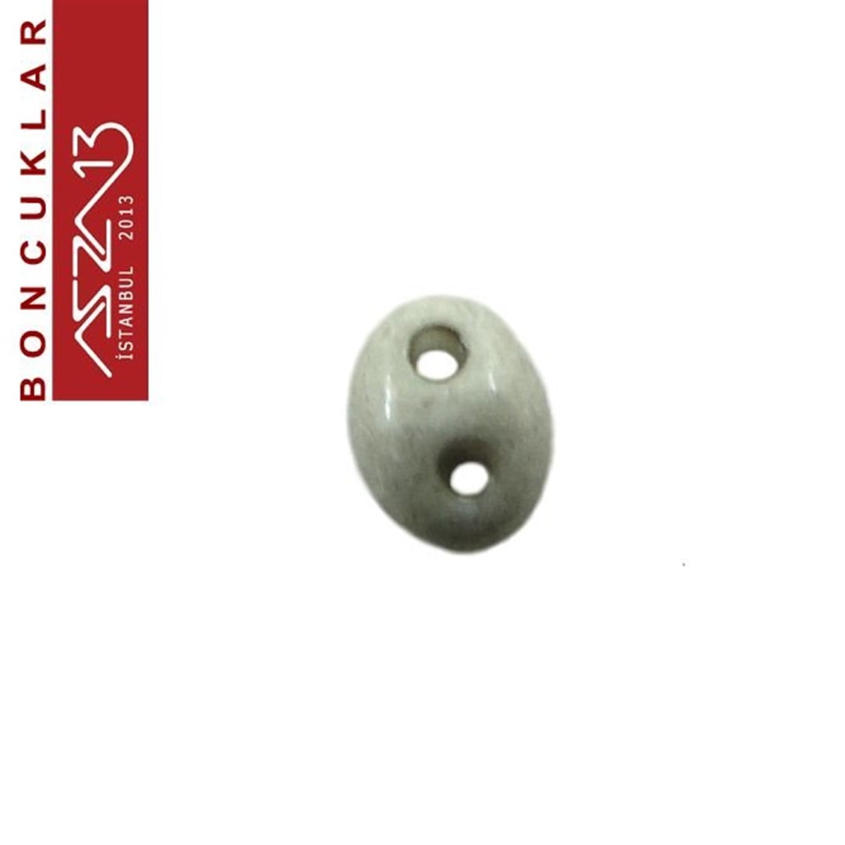 65 Adet 2,5x5 mm Gri Renkli Twin Cam Boncuk (3,8 gr)