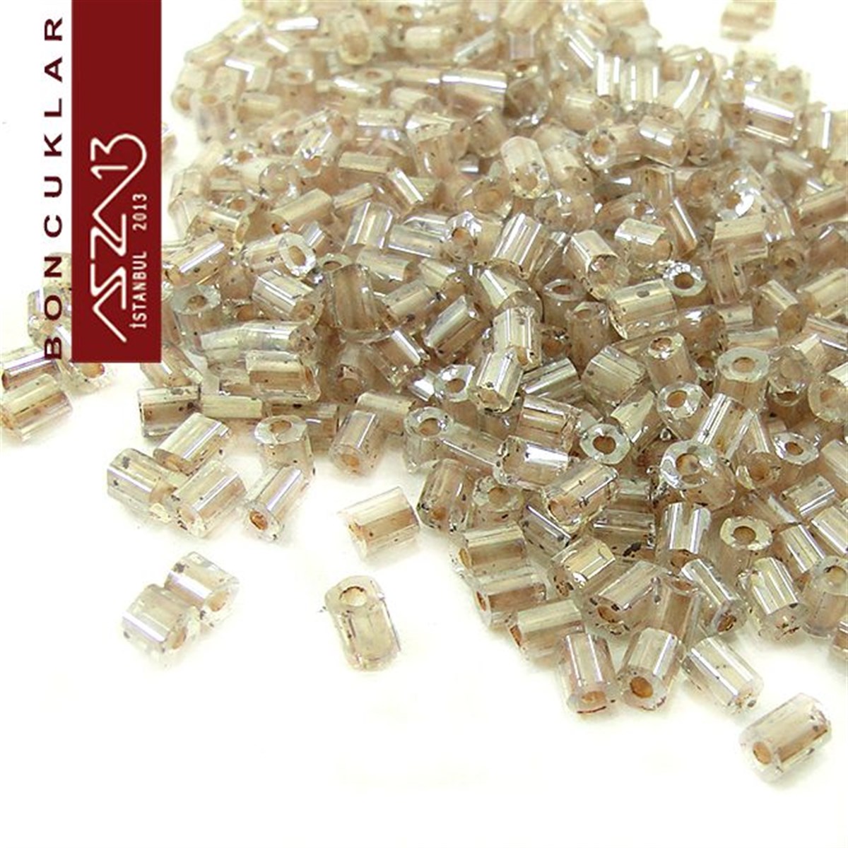 2x3 mm Vizon Silindirik Kum Cam Boncuk