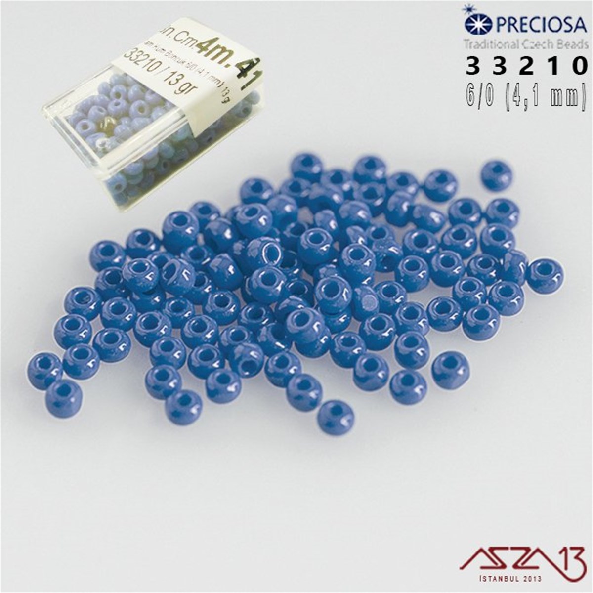 33210 Cam Kum Boncuk 6/0 (4.1 mm) 13 gr