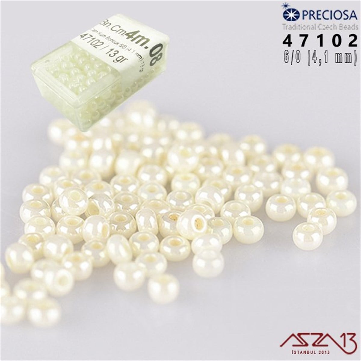 47102 Cam Kum Boncuk 6/0 (4.1 mm) 13 gr