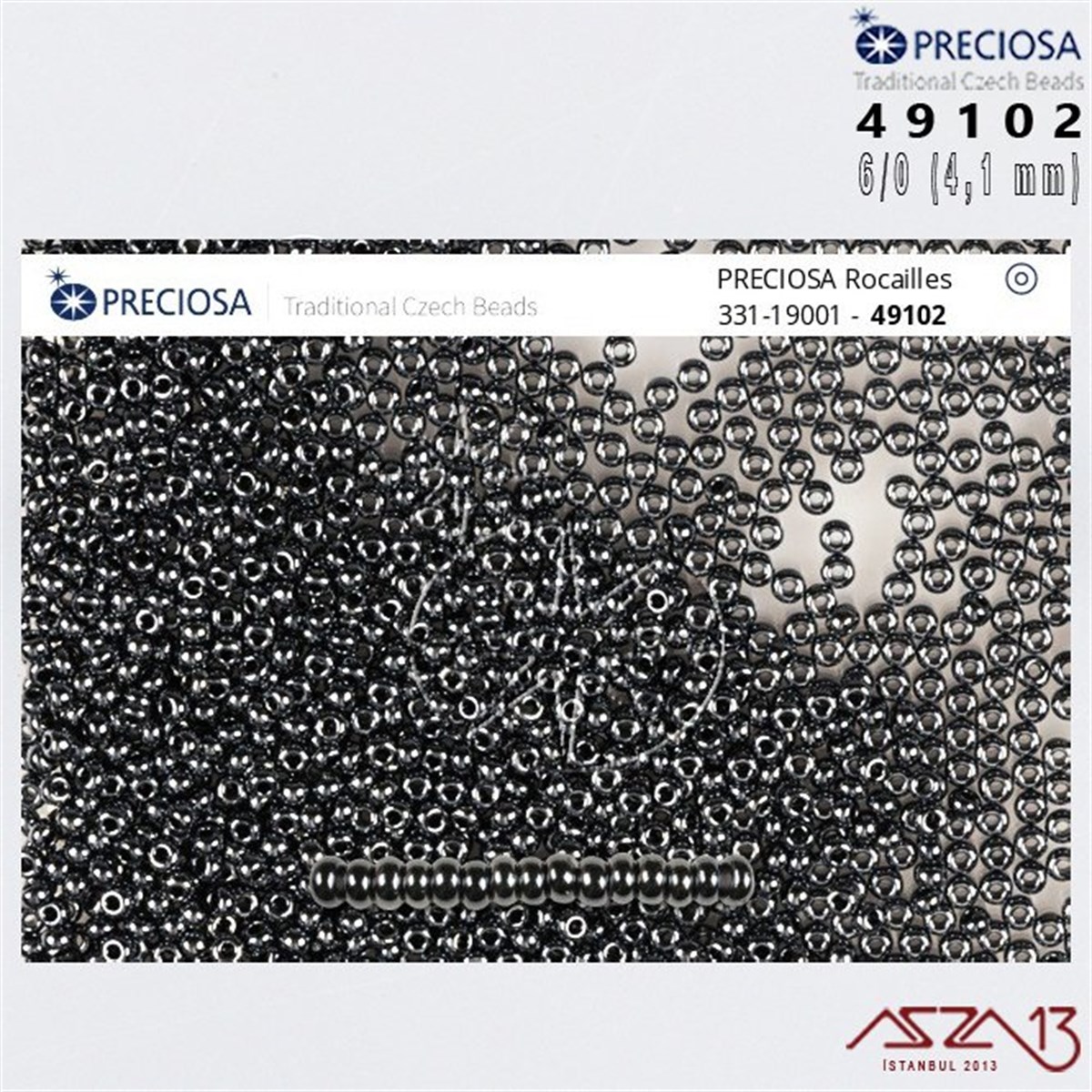 49102 Cam Kum Boncuk 6/0 (4.1 mm) 13 gr