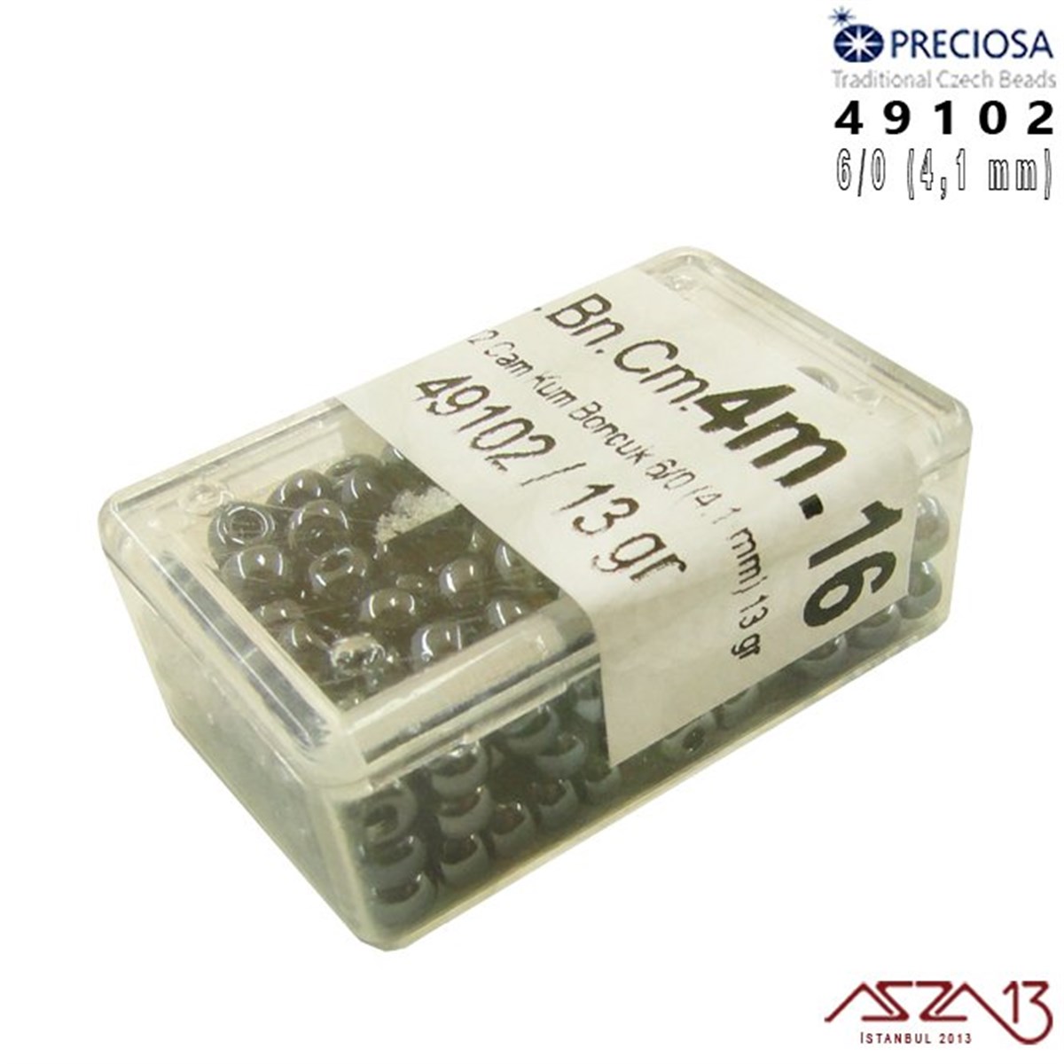 49102 Cam Kum Boncuk 6/0 (4.1 mm) 13 gr
