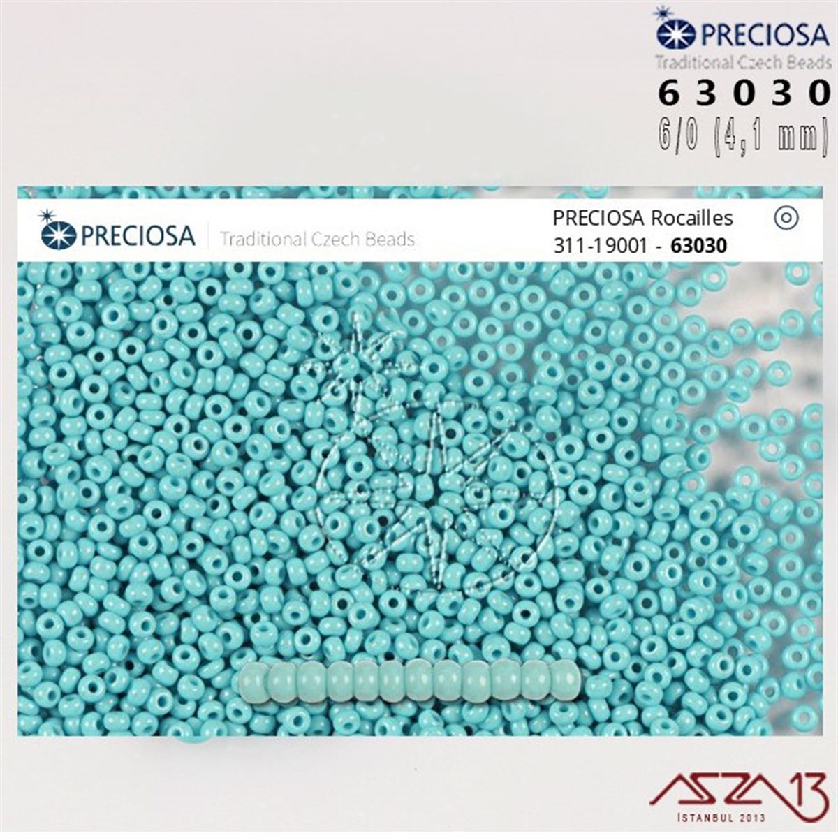 63030 Cam Kum Boncuk 6/0 (4.1 mm) 13 gr