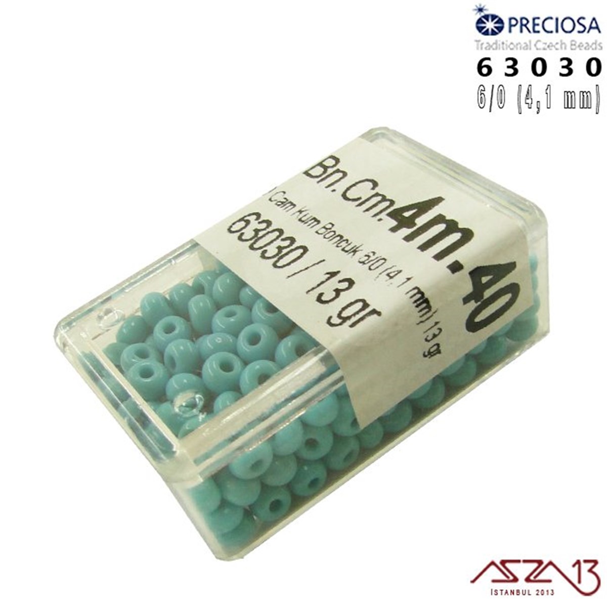 63030 Cam Kum Boncuk 6/0 (4.1 mm) 13 gr