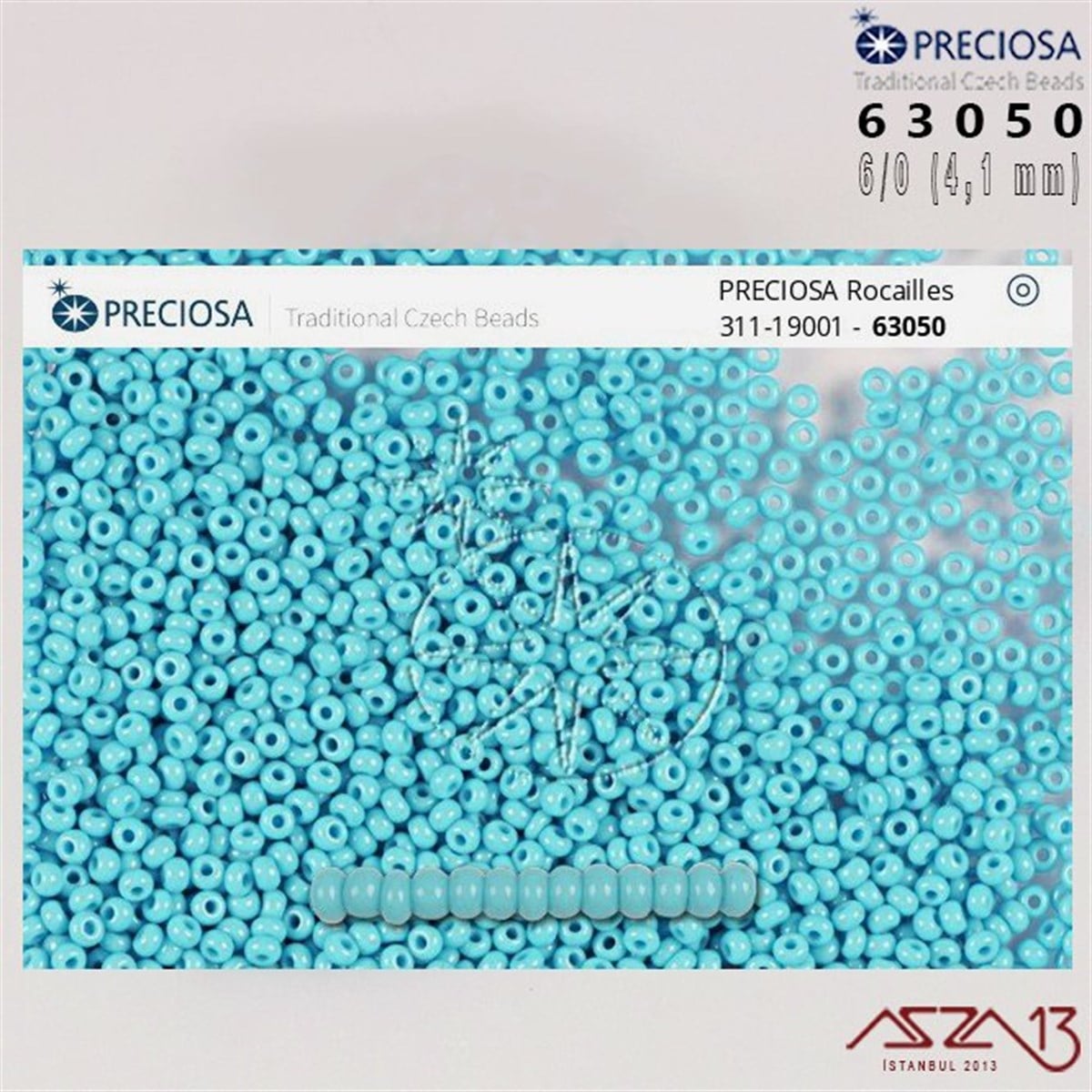 63050 Cam Kum Boncuk 6/0 (4.1 mm) 13 gr
