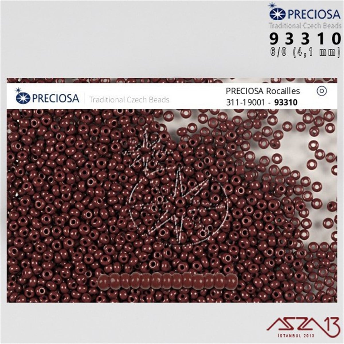 93310 Cam Kum Boncuk 6/0 (4.1 mm) 13 gr