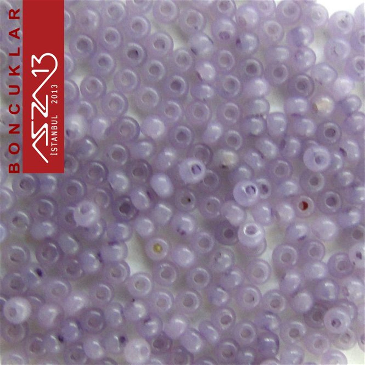 Gri-Eflatun Cam Kum Boncuk (13/0 - 1,7 mm) 20 gr