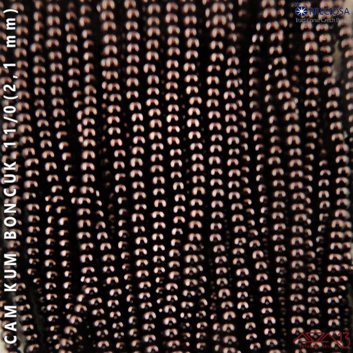 Metalik Bornit Cam Kum Boncuk 11/0 (2,1 mm) 40 gr