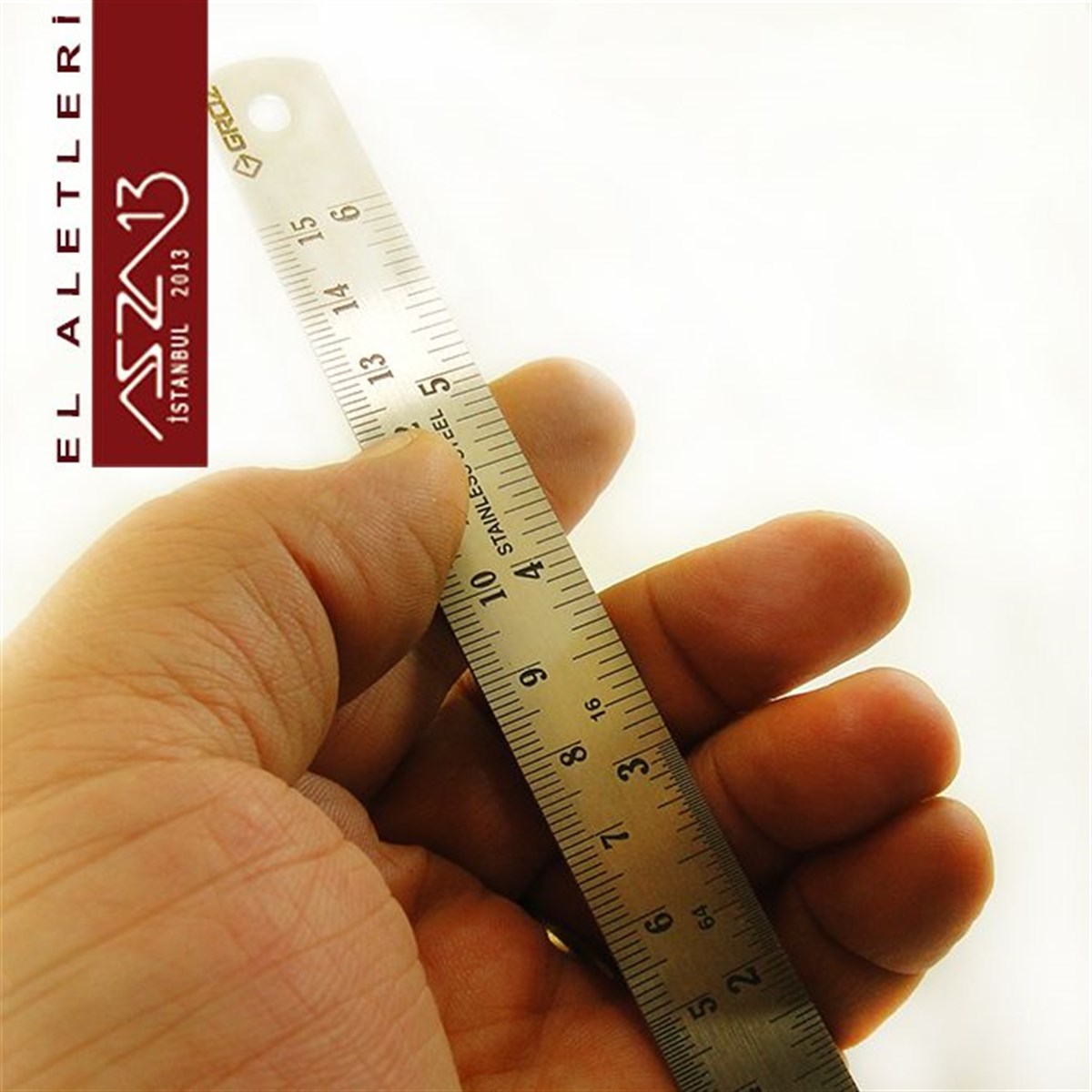 Çelik Cetvel 15 cm