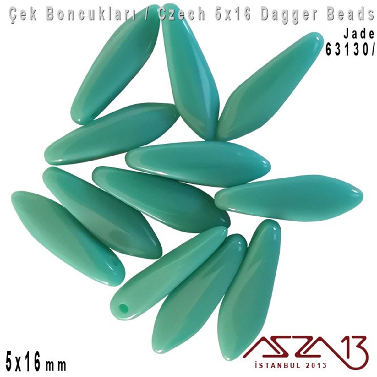 Dagger Boncuk - 5x16 mm - 63130* / 12 Adet