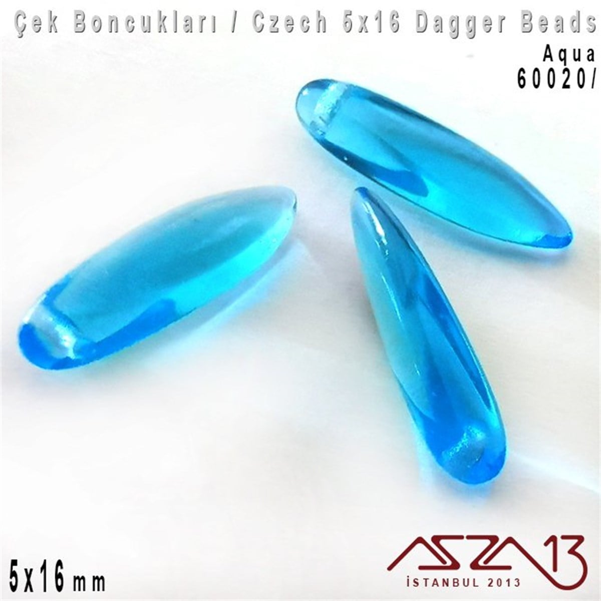 Dagger Boncuk - 5x16 mm - 60020* / 12 Adet