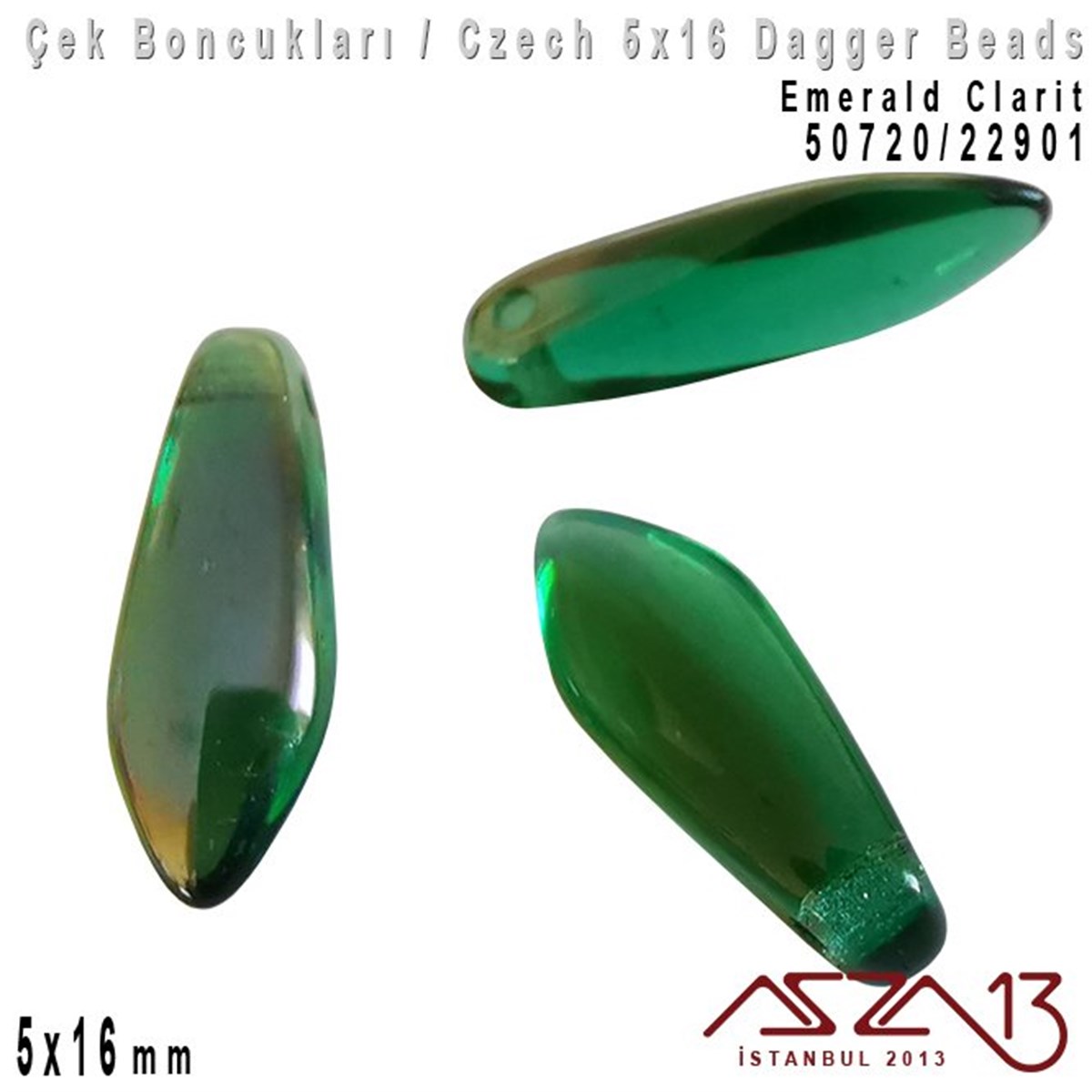 Dagger Boncuk - 5x16 mm - 50720*22901 / 12 Adet