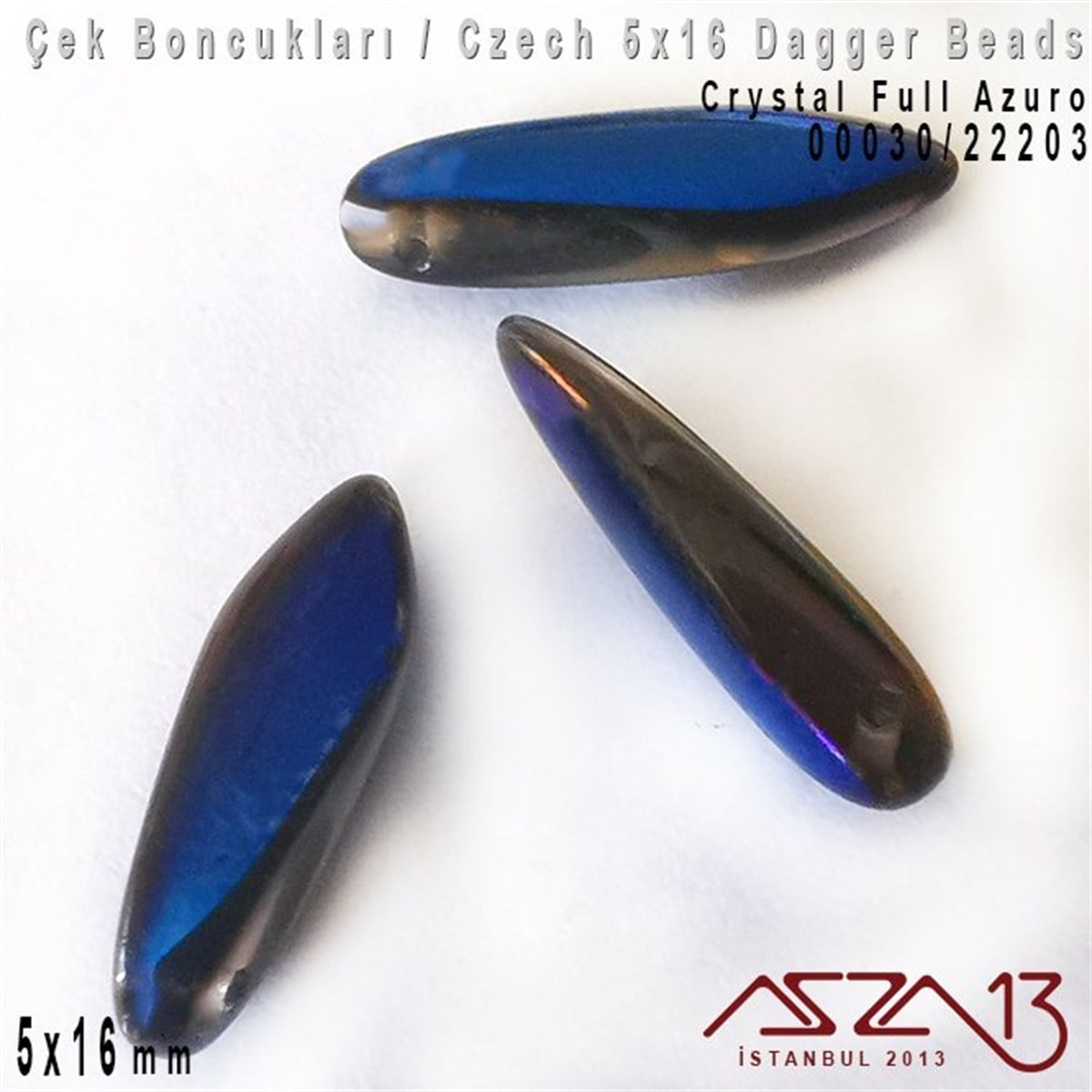 Dagger Boncuk - 5x16 mm - 00030*22203 / 12 Adet