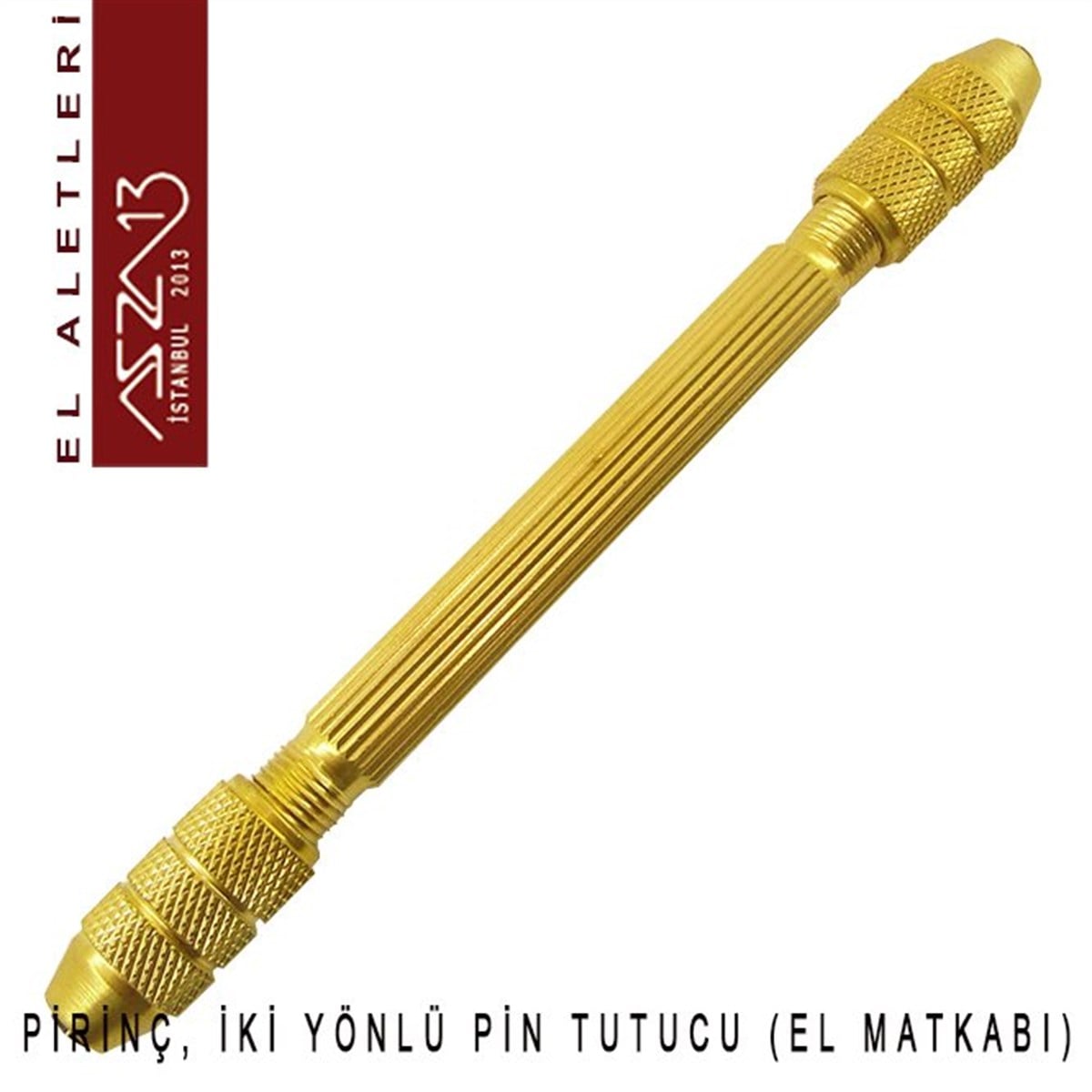 Pirinç, İki Yönlü Çelik Pin Tutucu