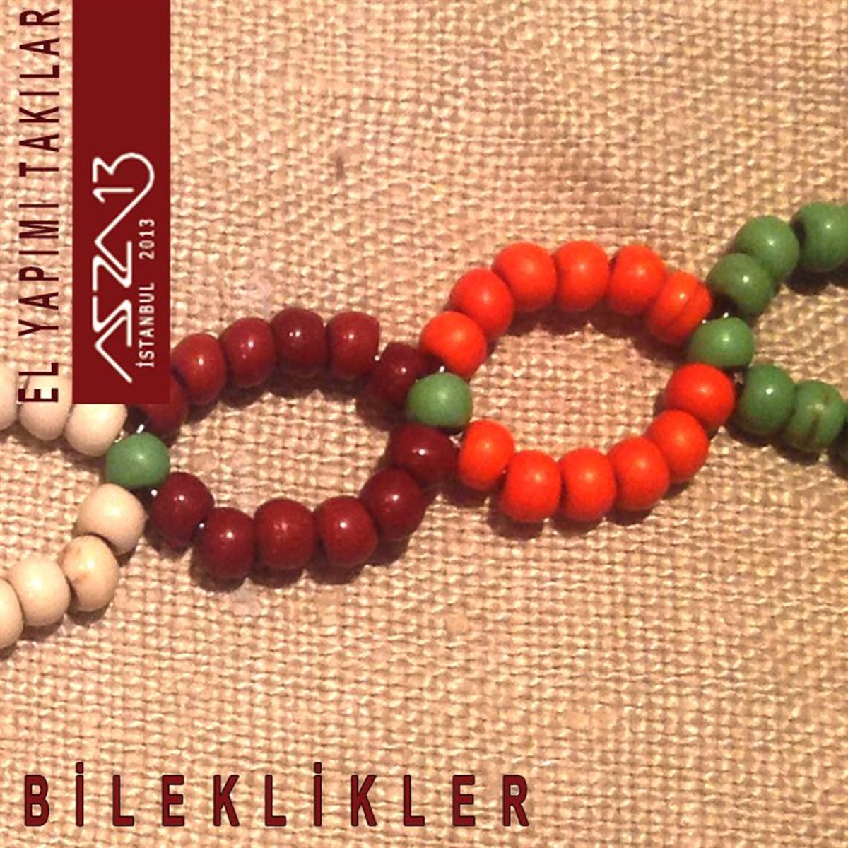 Seramik Kum Boncuklu  Bileklik