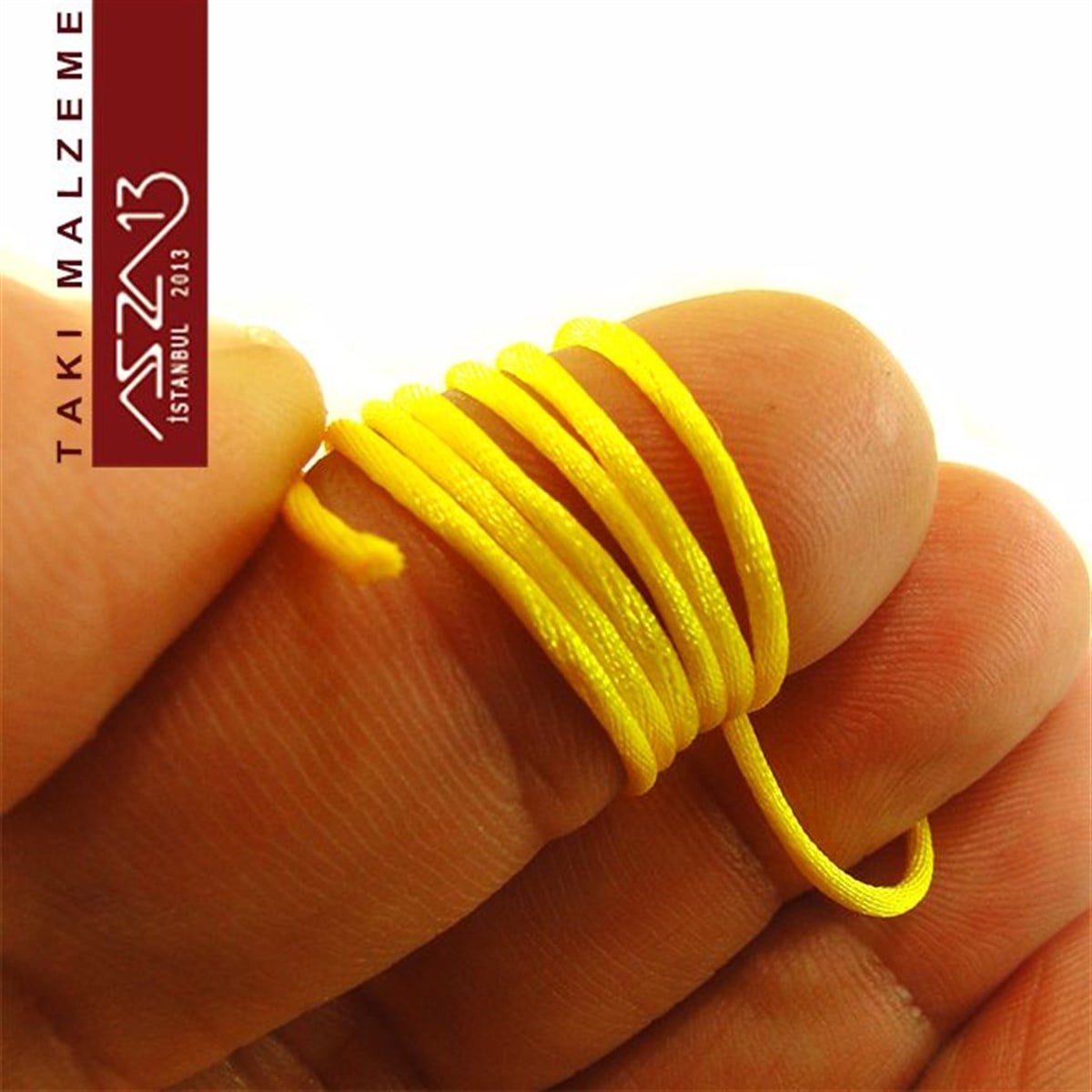 Sarı 1,00 mm Floş İp / Paket İçeriği 3 m