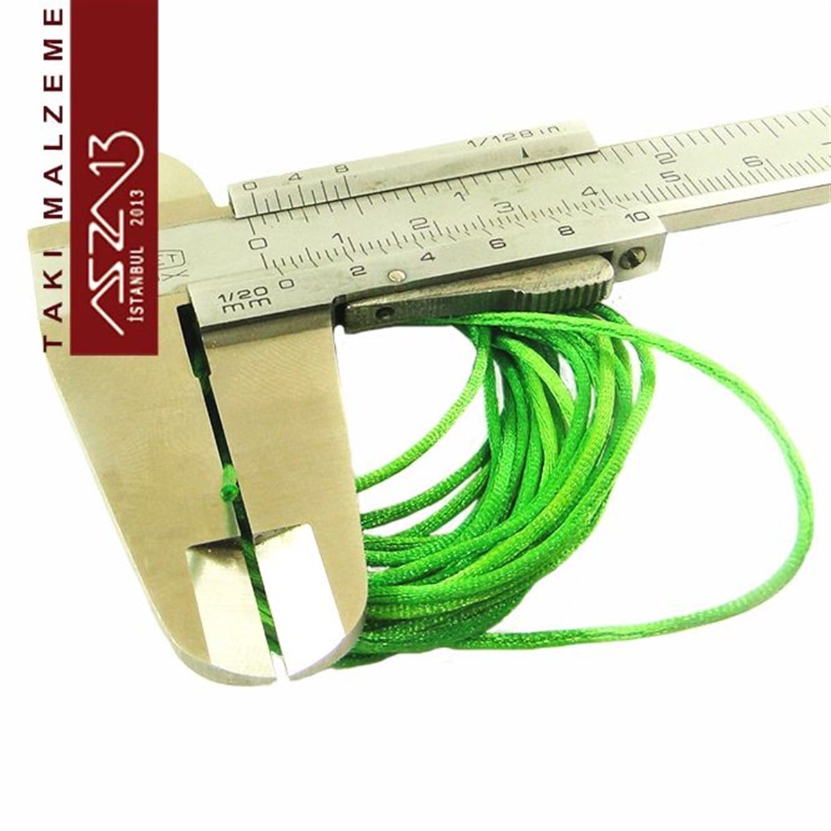 Yeşil 1,00 mm Floş İp / Paket İçeriği 3 m