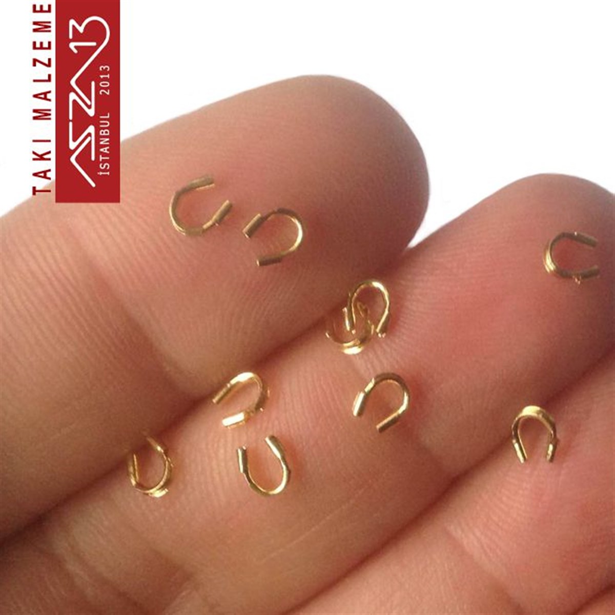 Altın Kaplama, 4x4,5 mm (0.21) Gardiyan / Paket İçeriği 10 Adet