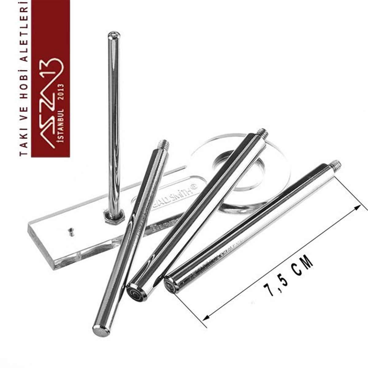 Halka Yapma Mandrel Seti 4, 6, 7 ve 8 mm