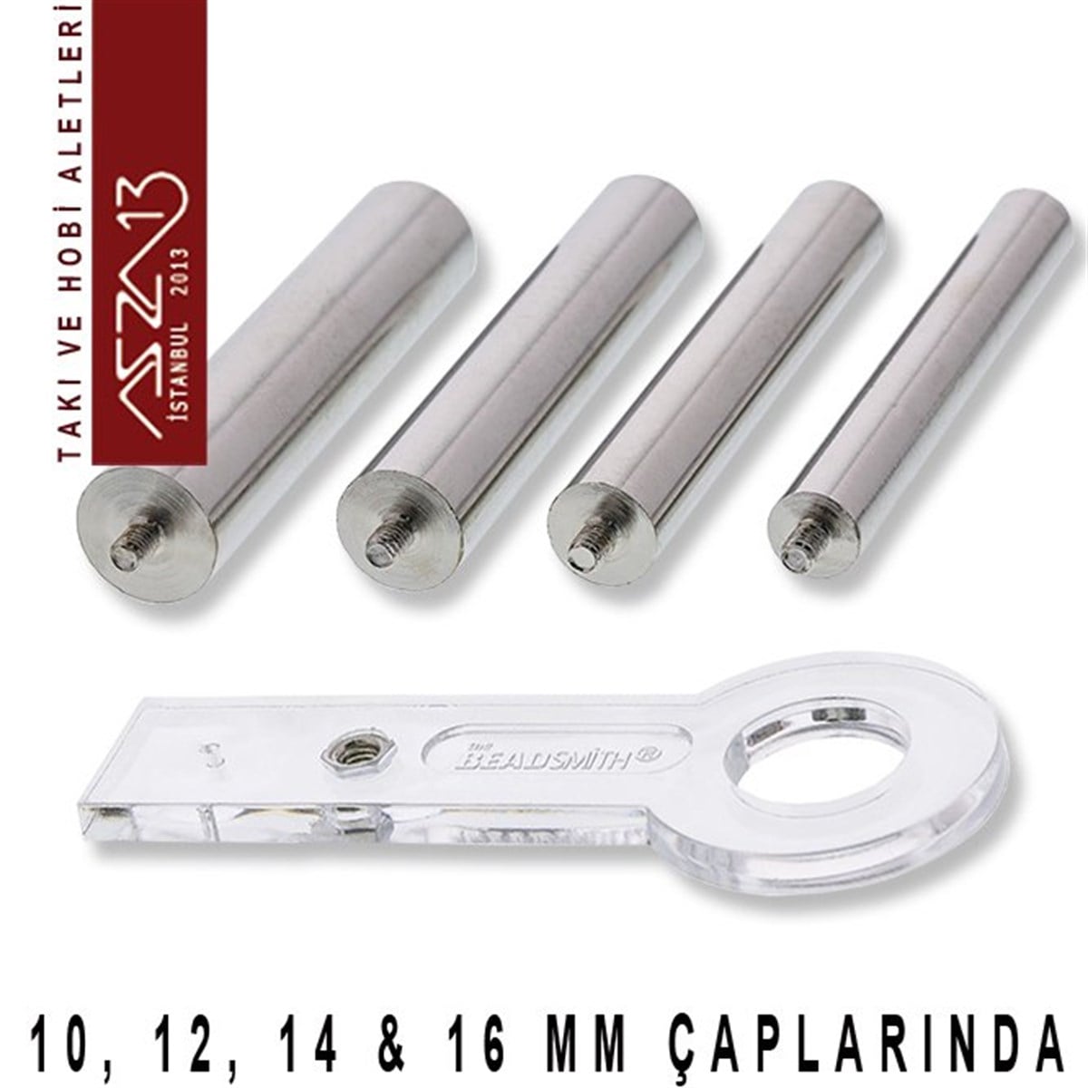 Halka Yapma Mandrel Seti 10,12,14 ve 16 mm