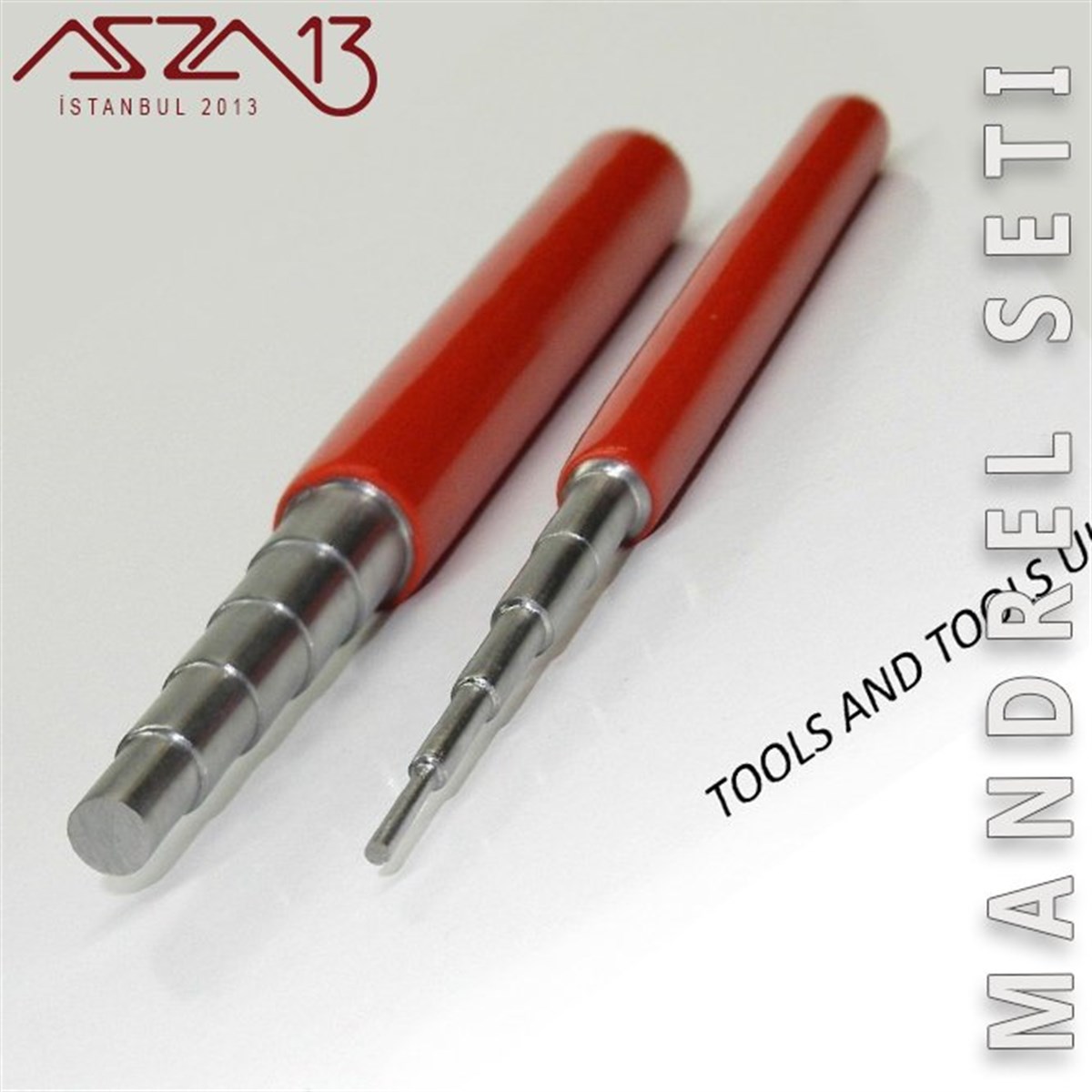 Kademeli Halka Yapma  Mandrel Seti 1,5 - 2,5 - 3,5 - 4,5 - 5 - 6 - 7 - 8 - 9 ve 10 mm