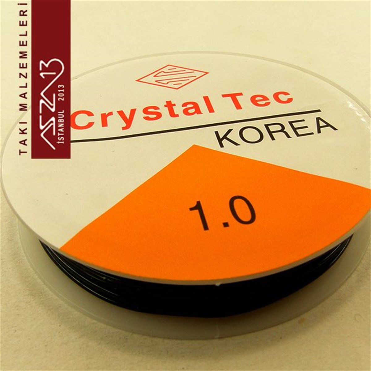 Esnek Silikon 1,00 mm Siyah Misina / Paket İçeriği 10 m