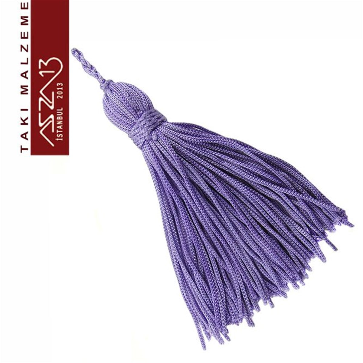 Eflatun 12 cm Püskül / Paket İçeriği 2 Adet