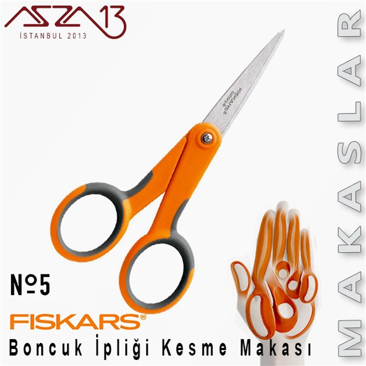 İplik ve İnce Kumaş Makası, Mikro Tip - No.5