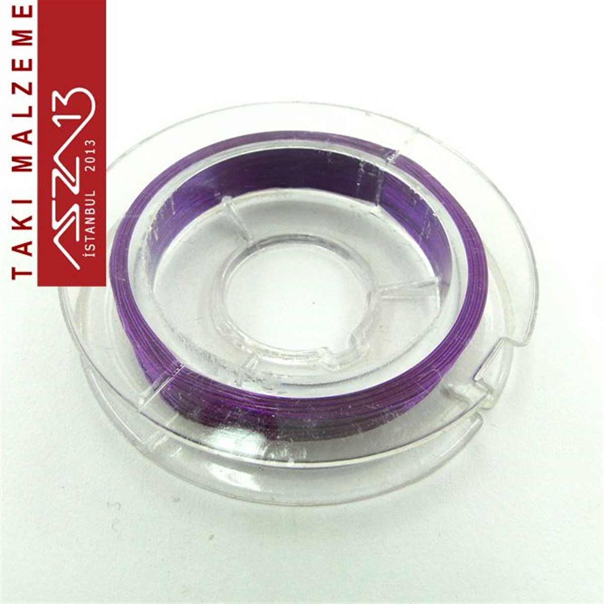 Mor Rengi 35 Mikron (0,35 mm) Emaye Kaplı Tel / Paket İçeriği 1 Adet