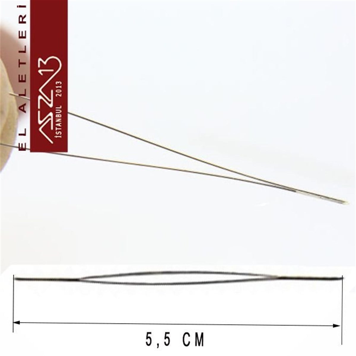 Karnıyarık (Büyük Gözlü) İğne, 5,5 cm