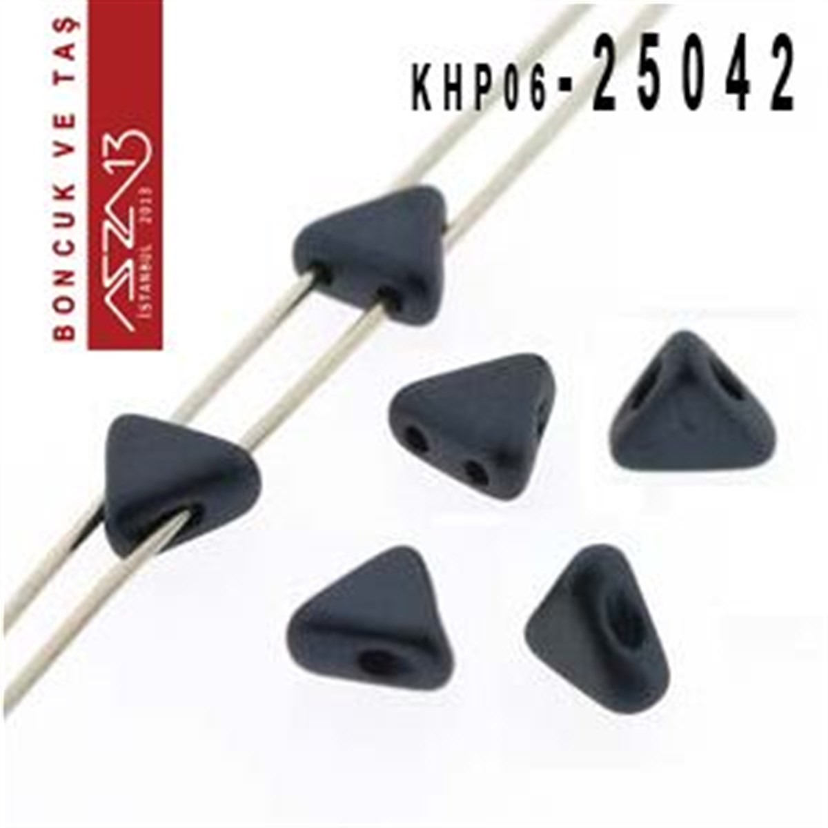 Kheops Par Puca 6 mm Jet (Siyah) Boncuk (23980) / Paket İçeriği 65 Adet (9 Gr)
