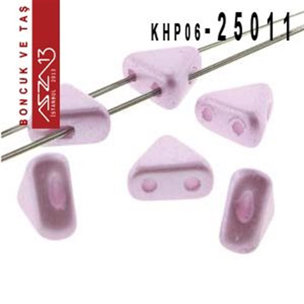Kheops Par Puca 6 mm P. L. Lilac (Pastel A. Lila) Boncuk (25011) / Paket İçeriği 65 Adet (9 Gr)