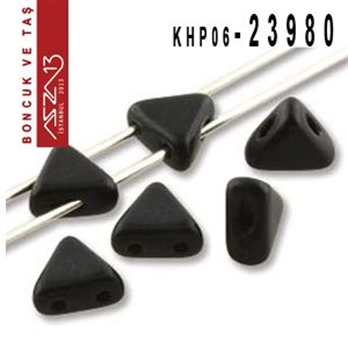 Kheops Par Puca 6 mm Jet (Siyah) Boncuk (23980) / Paket İçeriği 65 Adet (9 Gr)