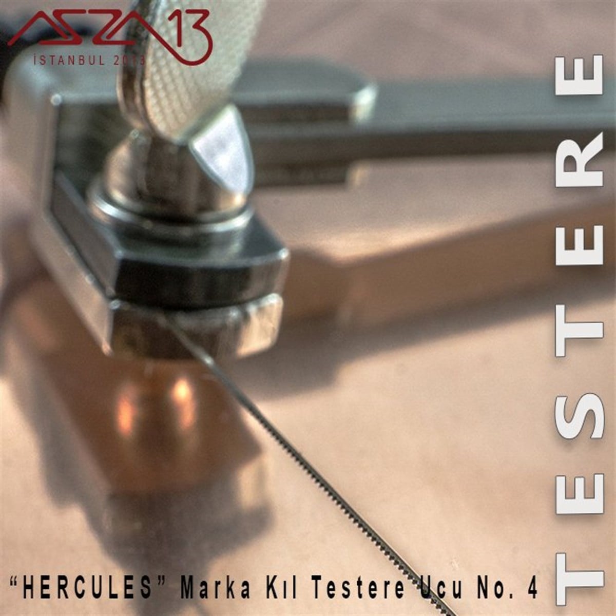 Herkules Kıl Testere Ucu, No.4  (Paket İçeriği 12 Adet)