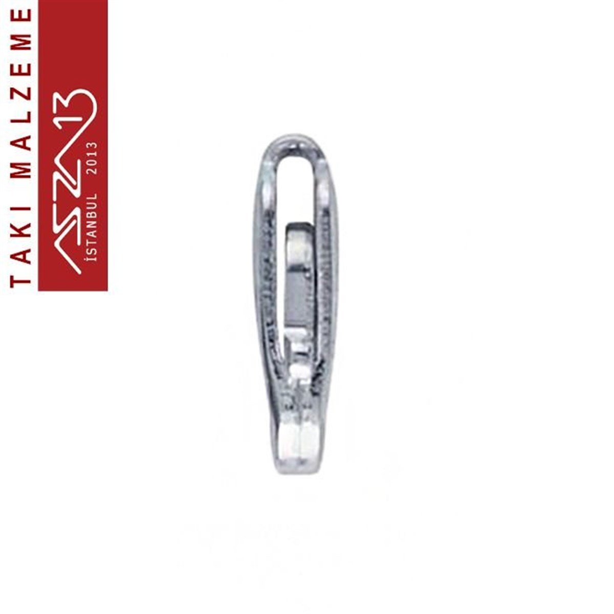 Nikel Kaplamalı, 0.5x1.0 cm Papağan Kilit / 10 Adet