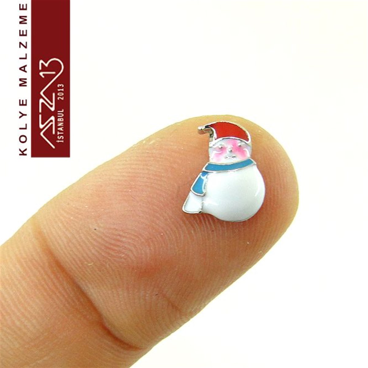 Locket Malzemesi Kardan Adam 10x8 mm