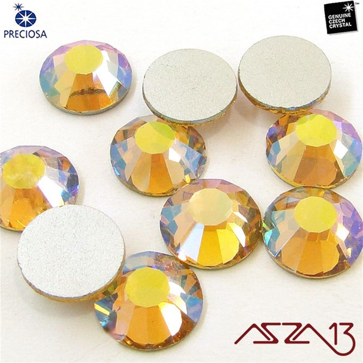 SS40 Chaton Rose (8,4 mm) Altı Düz Yapıştırma Venüs Kristal Taş  / Paket İçeriği 10 Adet
